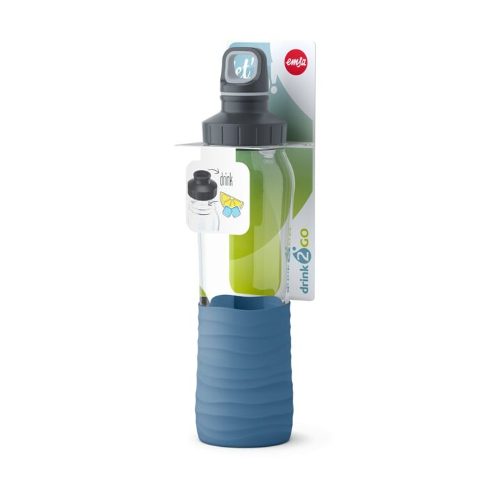 Drink2Go Trinkflasche 0.7l Aqua Blau