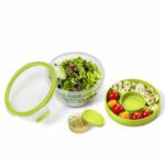 Clip & Go Salatbox mit Einsätzen