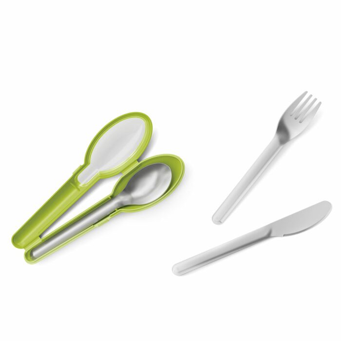 Clip & Go Besteckset 3-tlg. mit Etui