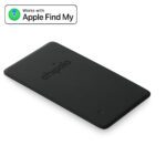 Chipolo Card Spot, Apple Find My Netzwerk, Portemonnaie-Finder, Schwarz