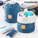 Reisetasche für Kosmetik Blau Weiss