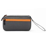 Kabel Organizer Tasche Grau Orange