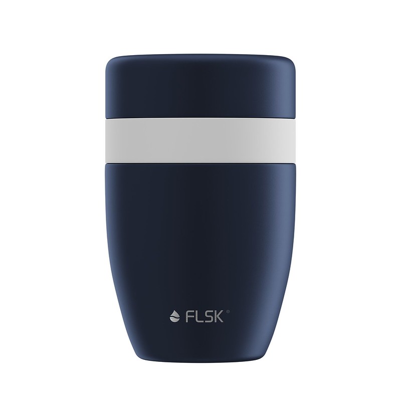 FLSK muki Edelstahl Snackpot midnight 2