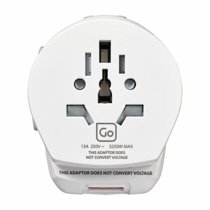 Go Travel Reiseadapter Weltweit + Dual USB (8)