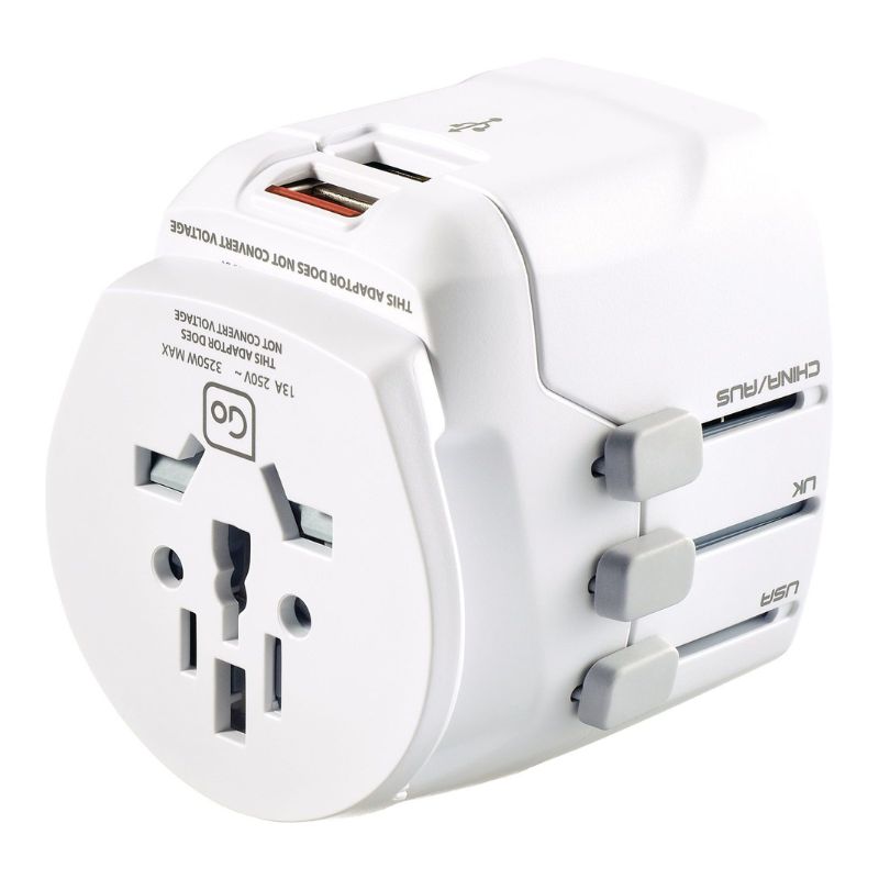 Go Travel Reiseadapter Weltweit + Dual USB (9)