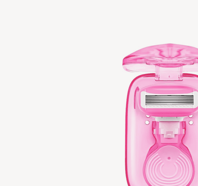 Reiserasierer Mini, Pink