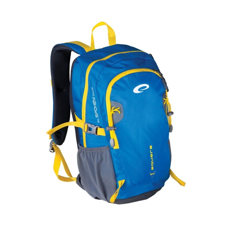 City & Trekking Rucksack Blau, Gelb, Schwarz