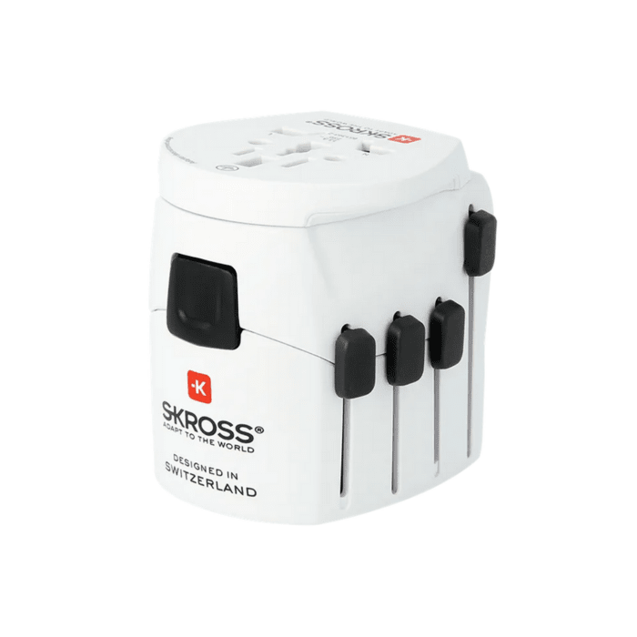 Reiseadapter Pro World, weiss