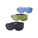 Schlafmaske Microfiber Eye Shades - blau, grün, schwarz