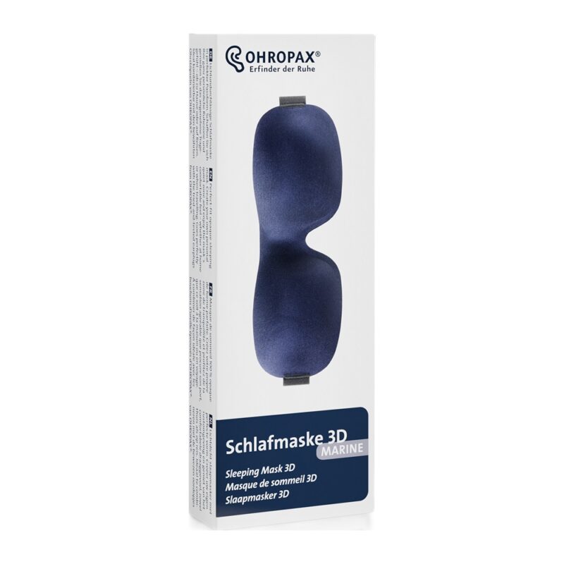 Schlafmaske 3D - Marineblau