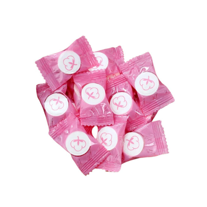 Komprimiertes Reinigungstuch, Pink Cotton, 1 Stück