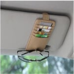 Auto Sonnenblende Organizer Sonnenbrille Geld und Kreditkarten