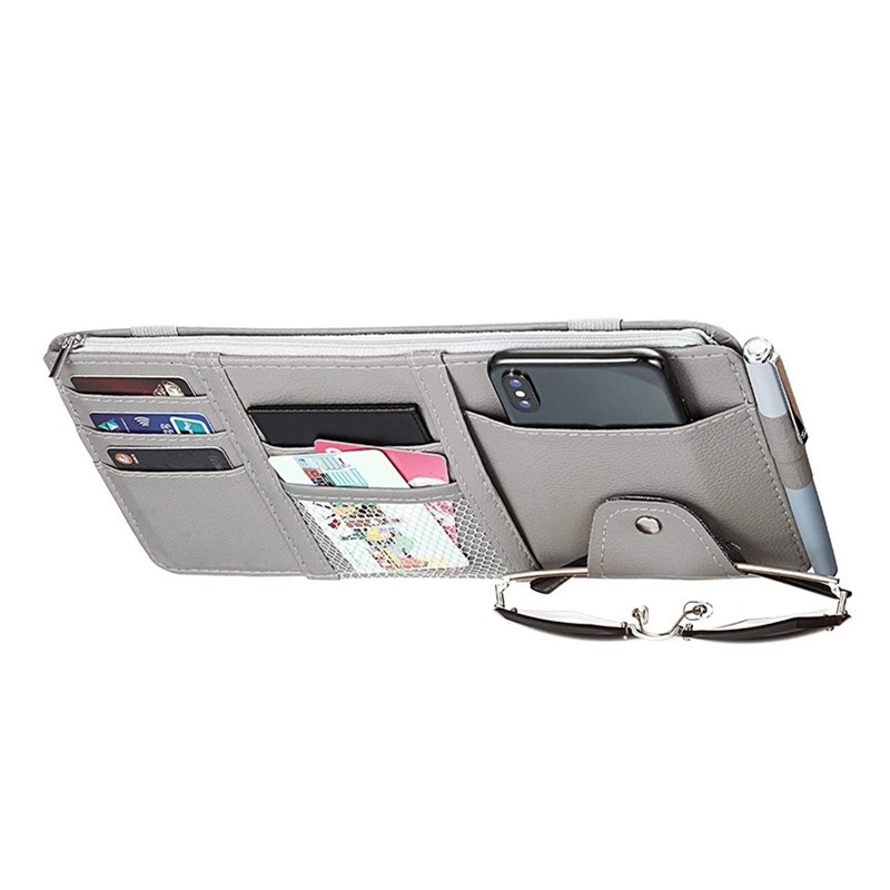 Sonnenblende Organizer Grau