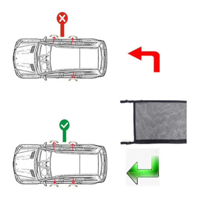 Auto Decke Lagerung, Aufbewahrungsnetz, Gepäcknetz