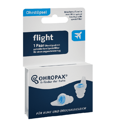 Ohrstöpsel Ohropax Flight zum Reisen