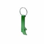 Schlüsselanhänger Flaschenöffner Grün