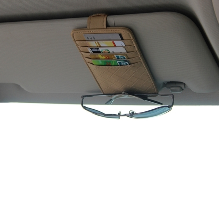 Sonnenblende Organizer Beige