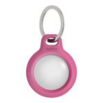 Secure holder for Apple Airtag pink