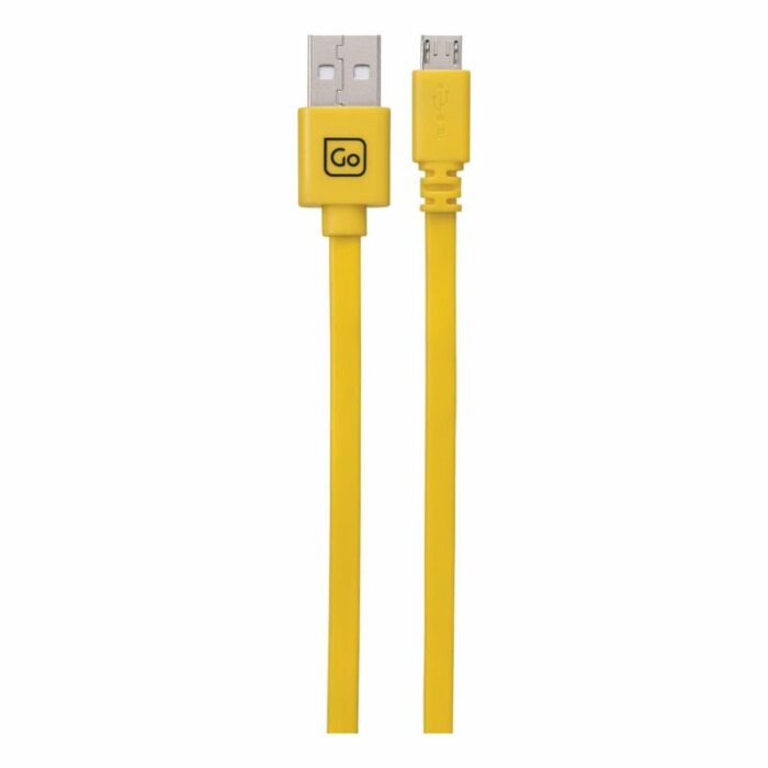 Go Travel USB-A auf Mikro USB Kabel 200cm, Ladekabel