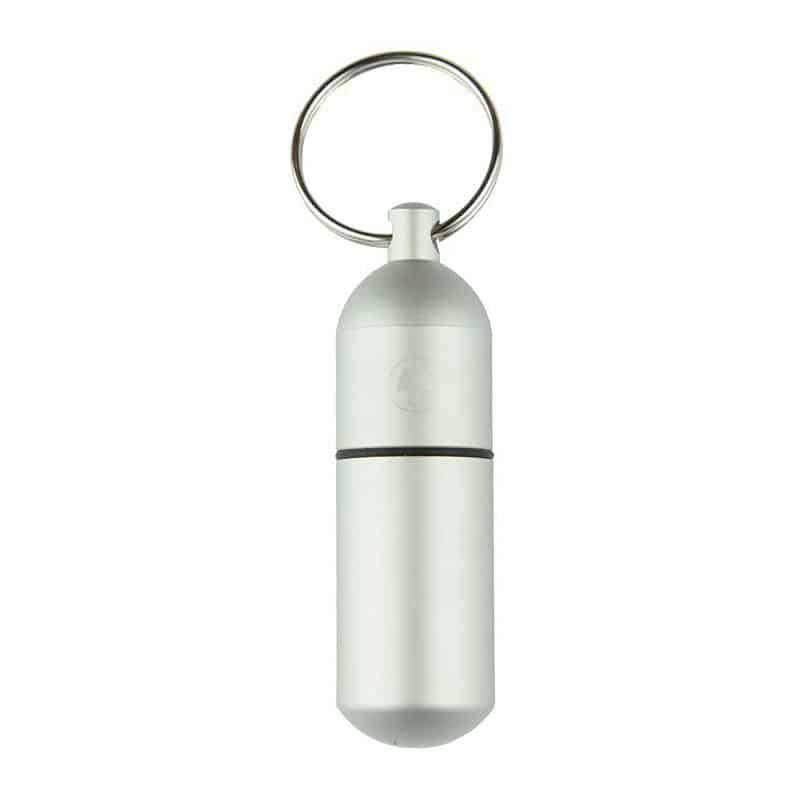 Notkapsel | Pillendose extra gross - Silber