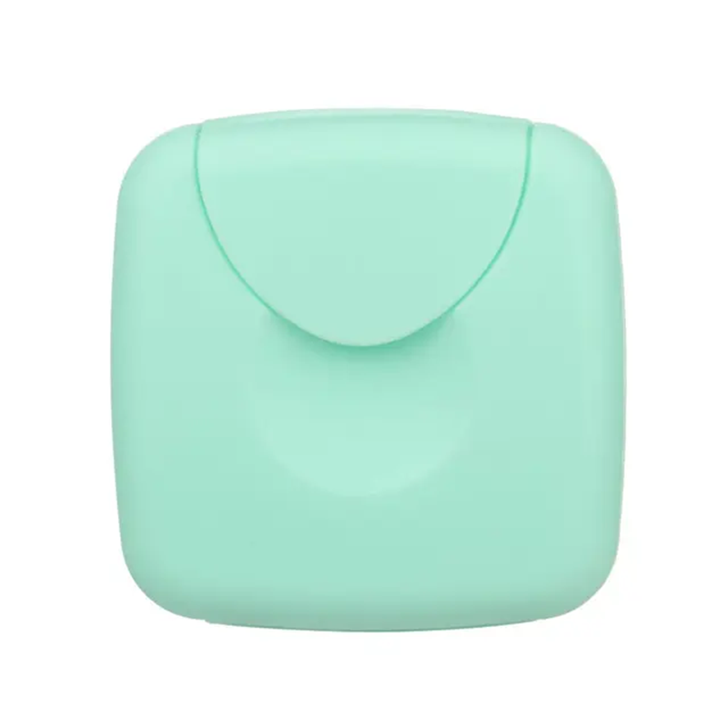 Aufbewahrungsbox für Tampons & Kosmetik - Türkis