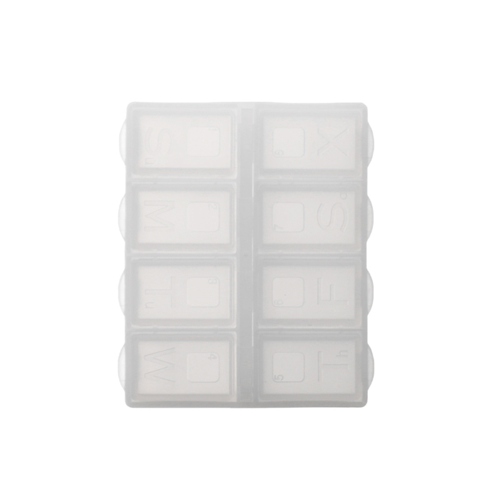 Medikamentenbox Transparent