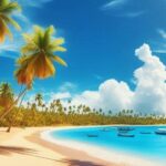 Strand mit Palmen, Packliste, Strandurlaub