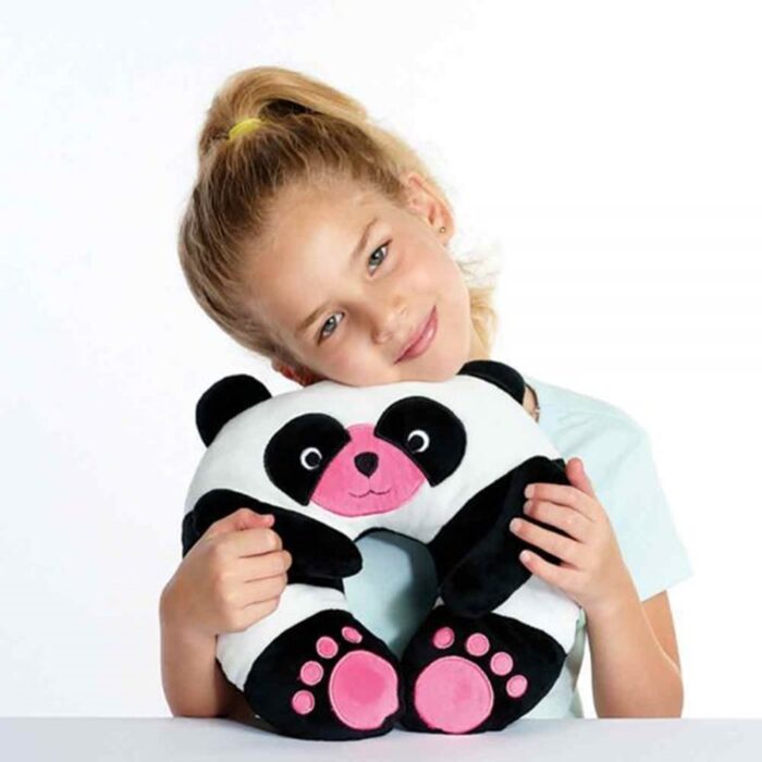 Mädchen mit Kinder Nackenkissen - Chi Chi the Panda