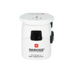 Reiseadapter Pro World, weiss