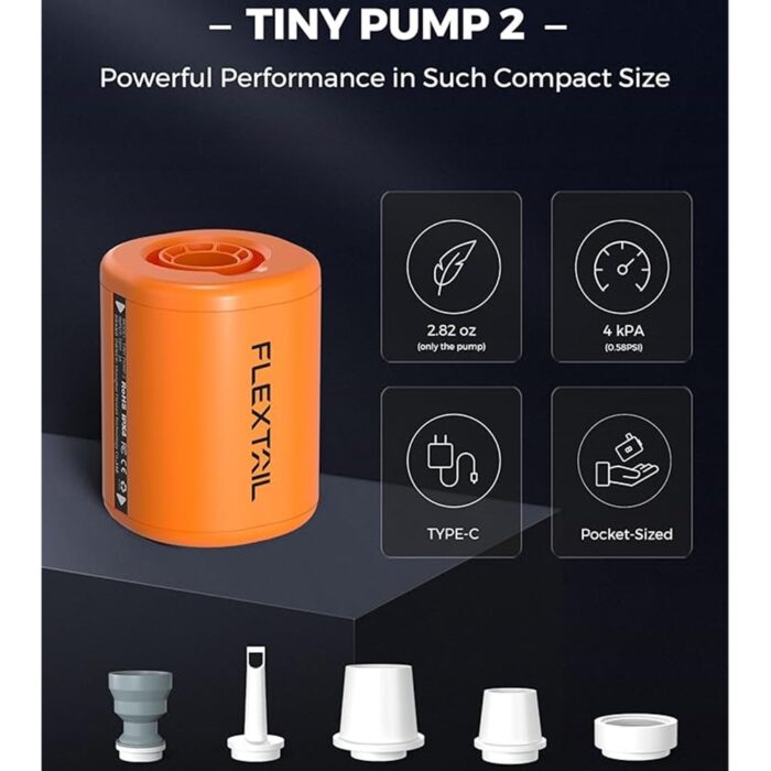 Luftpumpe Tiny Pump orange