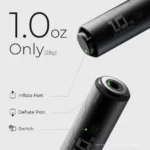 Zero Pump 2 |  Leichte Akku Luftpumpe für Luftmatratzen (2,5 kPa, 33g) – Bild 3