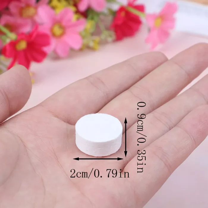Komprimierte Reinigungstücher Pink 56 Stück