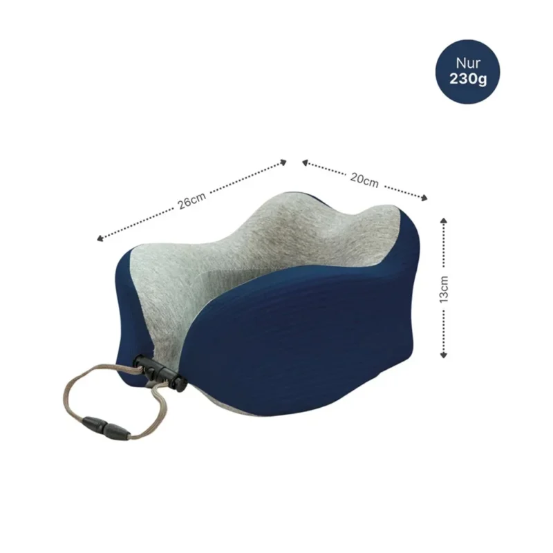 Hermex Flugzeug Nackenhörnchen Memory Foam