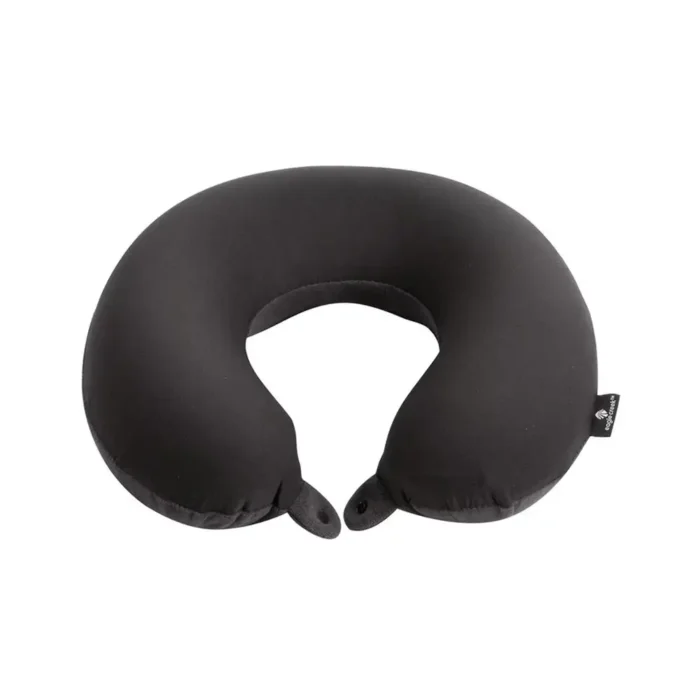 Memory-Foam Neck Pillow Grau