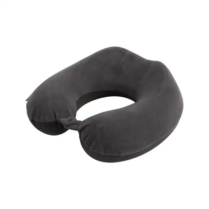 Memory-Foam Neck Pillow Grau