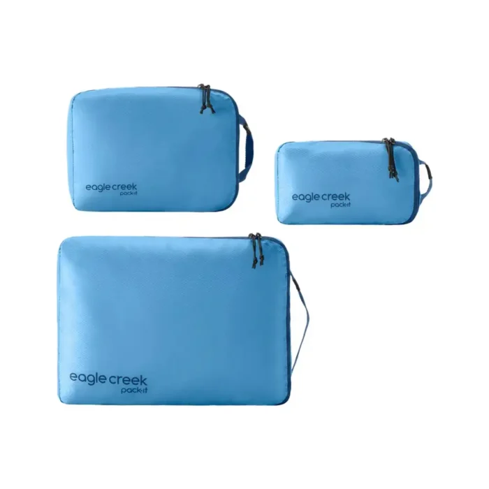Pack-It Isolate Cube Set XS/S/M, Blau