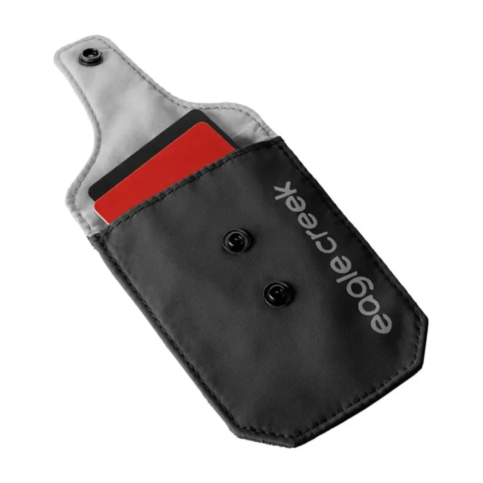 Undercover RFID Bra Pouch, versteckte BH Geldtasche Schwarz