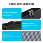 Gonex Koffer Organizer Set 9-teilig Schwarz