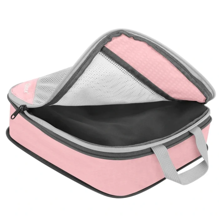 Gonex Packwürfel Set mit Kompression - Mesh Rosa