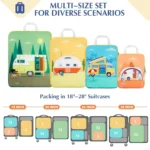 Gonex Kompressions Reise Packwürfel Wohnmobil Set