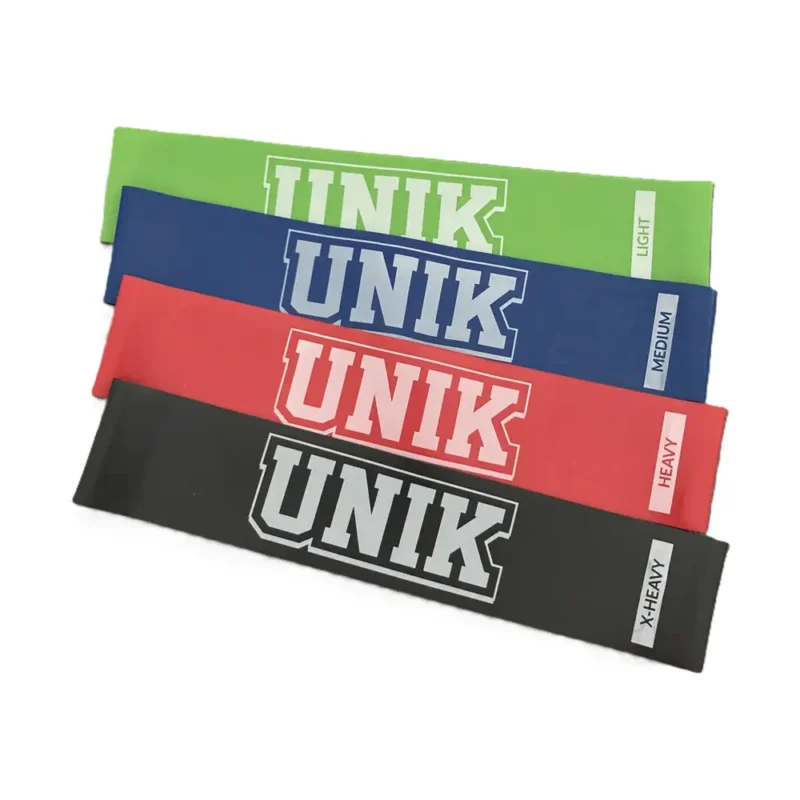 Fitnessband | Widerstandsband | Miniband Grün, Blau, Rot, Schwarz