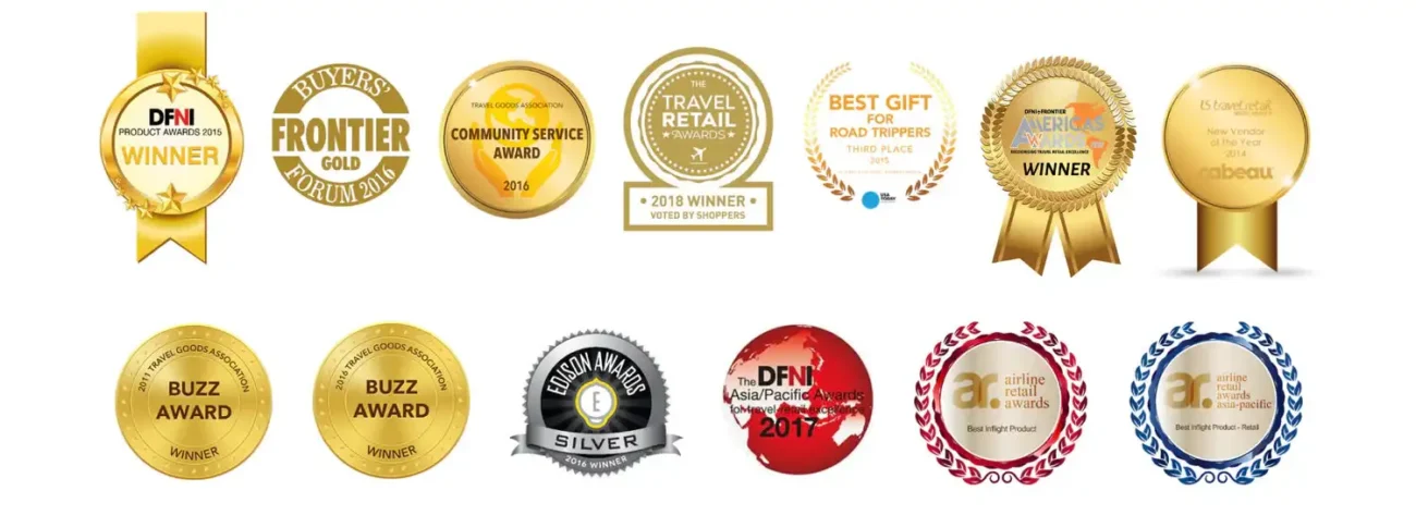 Gewonnene Awards der Cabeau Reise Nackenkissen