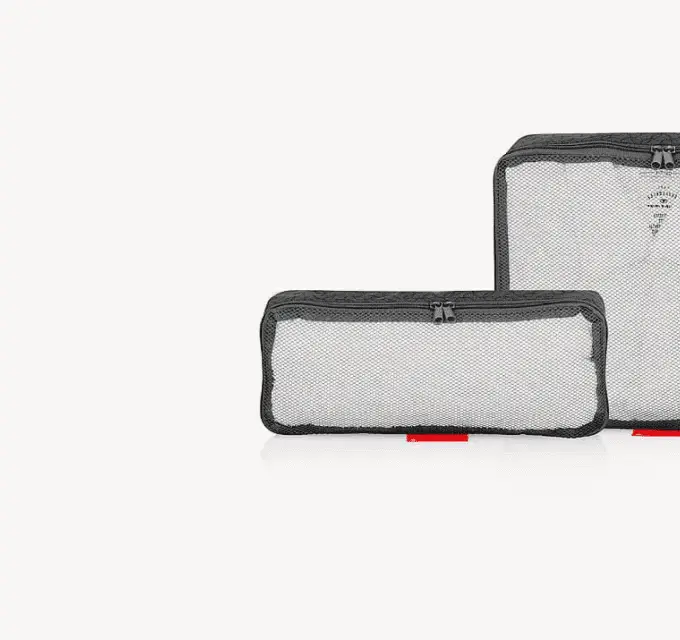 Packwürfel Koffer Organizer Schwarz