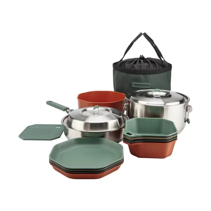 ComplEAT - Camping Kochset Edelstahl 16-teilig