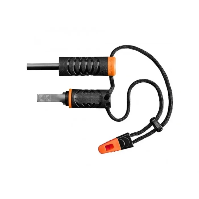 Firestarter - Outdoor Feuerstahl mit Notpfeife