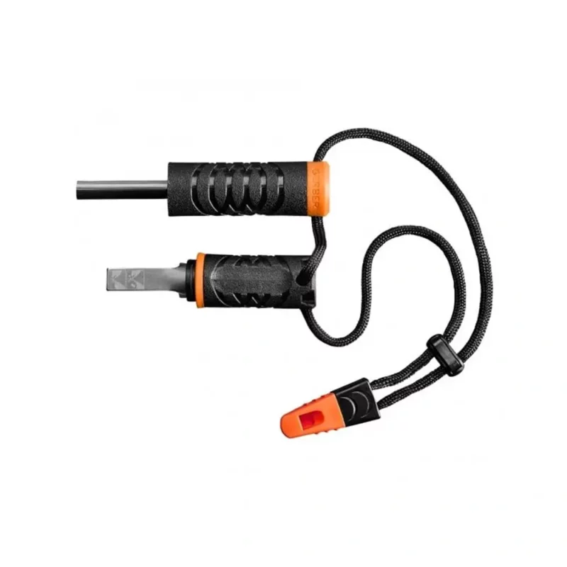 Firestarter - Outdoor Feuerstahl mit Notpfeife