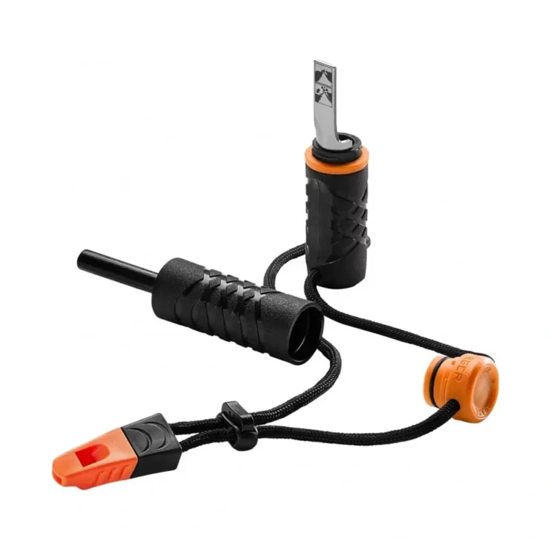 Firestarter - Outdoor Feuerstahl mit Notpfeife