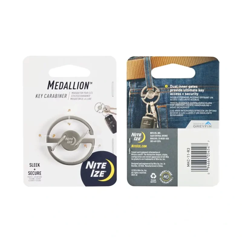Medallion™ Karabiner Schlüsselanhänger für Hosenbund