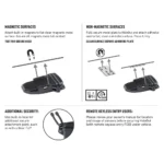 HideOut® Magnetische Schlüsselbox fürs Auto – Schlüsselversteck Wasserdicht