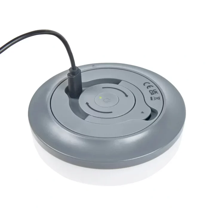 Radiant® 2in1 Outdoor LED Lichterkette + Camping Lampe mit Akku